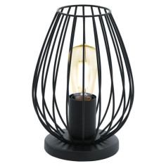 Настолна лампа Eglo Newtown 49481 - 1хЕ27, ØхВ 16х23 см, стомана, черна