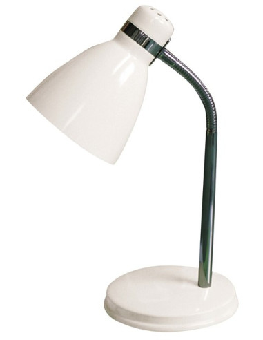 Настолна работна лампа Rabalux Patric - 1х40 W, 1хЕ14, IP20, ДхВ 22х32 см, бяла