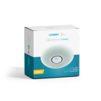 LED плафон Lumera Lighting Claudia - 24 W, 4000 K, IP20, ØхВ 39х7 см, бял