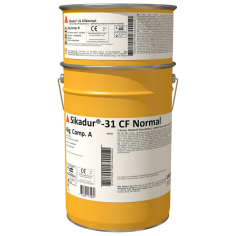 Двукомпонентно епоксидно лепило Sikadur-31 CF (AB) - 1,2 кг, бетоново сив, A+B компоненти