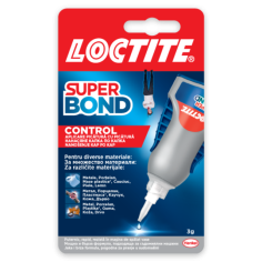 Секундно лепило Loctite Super Bond Control - 3 г