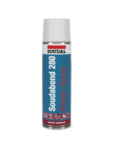 Контактно лепило Soudal Soudabond 280 Power Spray - 280 мл, спрей