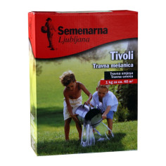 Тревна смеска Semenarna Ljubljana - 1 кг, за 40 м², за сенчести терени
