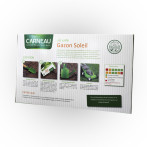 Тревна смеска Carneau Gazon Soleil - 1 кг, за 30 м², за слънчеви площи