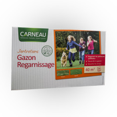 Тревна смеска Carneau Gazon de Regarnissage - 1 кг, за 40 м², за възстановяване на тревни площи