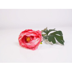 Изкуствен ранонкулус IRA Commerce - Височина 50 см, розов