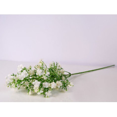 Изкуствено цвете IRA Commerce - Височина 70 см, бяло