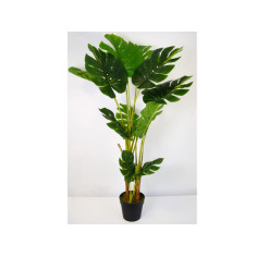 Изкуствено растение мостера IRA Commerce - Височина 150 см, зелена
