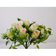 Изкуствен букет от рози IRA Commerce - Височина 30 см, различни цветове