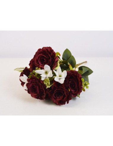 Изкуствен букет от рози IRA Commerce - Височина 37 см