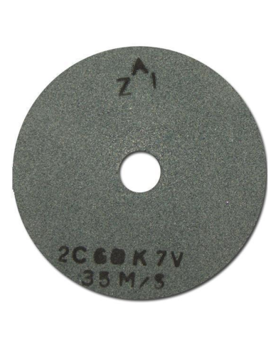 Керамичен абразивен диск за шмиргел ZAI 2C 60K 7V - Ø200 мм, вътрешен Ø32 мм