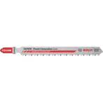 Комплект ножове за прободен трион Bosch Expert Composites Clean T 301 CHM - Дължина 117 мм, стъпка на зъбите 3,3 мм, 3 броя