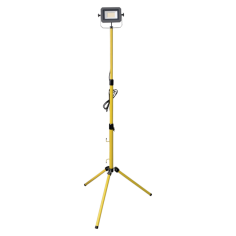 LED прожектор на статив Profi Depot - 20 W, 4000 К, 3300 lm, IP65, ДxШxВ 22х17,8х6,23 см