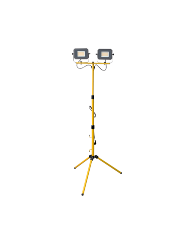 LED прожектор на статив Profi Depot - 2х30 W, 4000 К, 2х4950 lm, IP65