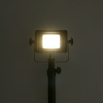 LED прожектор на статив Profi Depot - 10 W, 4000 К, 1650 lm, IP65, алуминий, черен