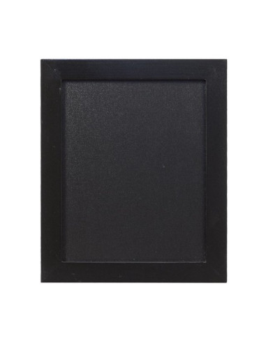 Декоративна черна дъска - ШхВ 24х20 см, дървена рамка
