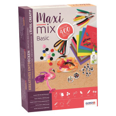 Креативен комплект Glorex Maxi Mix Basic - 400 части
