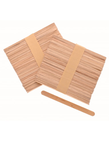 Дървени пръчици Glorex - ДхШ 11х0,8 см, 100 броя, светлокафяви