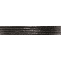 Памучна връв Glorex - Ø1 мм, дължина 5 м, черна
