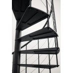 Mетална вита стълба MILANO, интериорна, диаметър - Ø: 120, 140 и 160 см