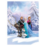 Фототапет Komar Disney Edition 4 Frozen Winter Land - 4 части, 184х254 см