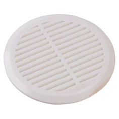 Вентилационна решетка за мебели Air Circle - Ø50 мм, бяла, 4 броя