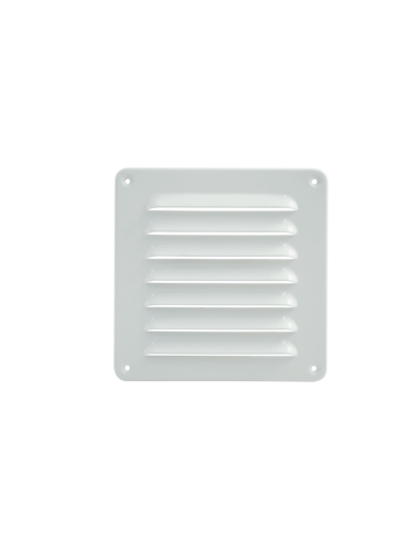 Алуминиева вентилационна решетка Marley - ДхШ 155х155 мм, бяла