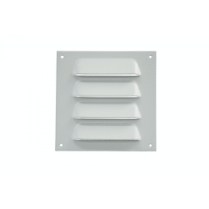 Алуминиева вентилационна решетка Marley - ДхШ 70х70 мм, бяла