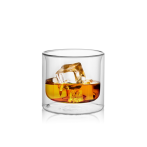 Сет от 2 бр. двустенни стъклени чаши за уиски “EDINBOURG“ - 300 мл. - FAUBOURG