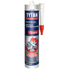 Високотемпературен силикон  Tytan 315C - Червен, 280 мл