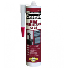 Термоустойчив силикон Ceresit CS 28 - Червен, 300 мл
