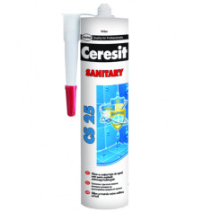 Санитарен силикон Ceresit CS25 - 280 мл, безцветен