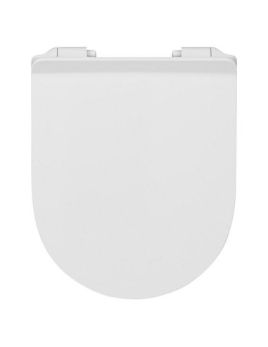 Седалка за тоалетна Camargue Rom 2.0 - Duroplast, забавено падане, бяла