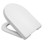Седалка за тоалетна Camargue Pico 3.0 - Duroplast, забавено падане, бяла