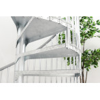 Външна вита стълба Rondo Zink Smart, метална, диаметър - Ø: 120, 140, 160 см