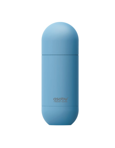Двустенна термо бутилка с вакуумна изолация “ORB“ - 420 мл. - синя