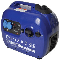 Бензинов монофазен генератор за ток REM Power GSEM 2000 SBI - 2000 W, 3,5 к.с.