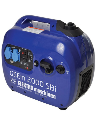 Бензинов монофазен генератор за ток REM Power GSEM 2000 SBI - 2000 W, 3,5 к.с.