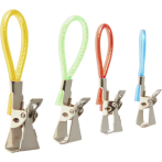 Закачалки с ухо Wenko - 4 броя, различни цветове