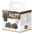 Закачалки за кърпи Lenz Nero - 2 броя, черен мат, метал