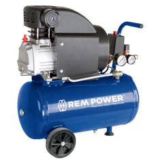Компресор REM Power E 243/8/24 - 1,5 kW, 8 bar, 24 л