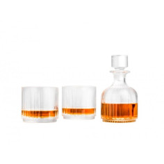 Imagén: Кристален сет за уиски с 2 чаши