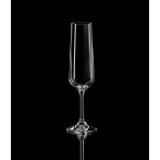 Комплект от 2бр чаши за шампанско Titanium Crystal - 205мл.
