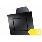 Стъклен скосен абсорбатор Respekta Аlabaster, 60 см, черен