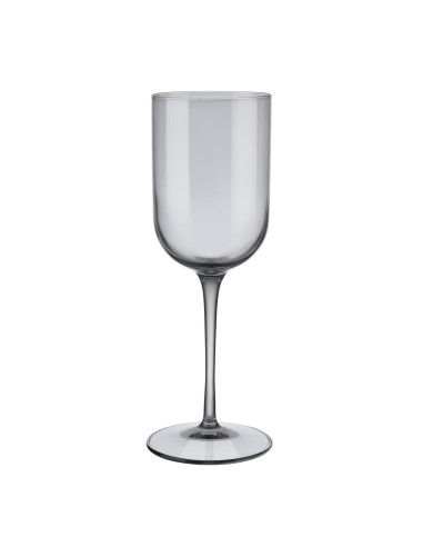 Комплект от 4 бр чаши за вино FUUM, 280 мл - цвят опушено сиво (Smoke) - Blomus