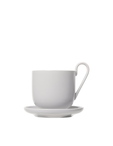 Комплект от 2 бр. чаши за кафе - RO - цвят светло сив (NimbusCloud) - Blomus