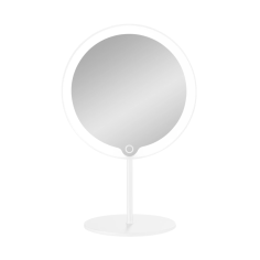 Увеличително огледало MODO с LED светлина - цвят бял - Blomus