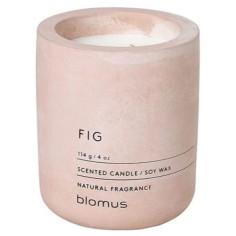 Ароматна свещ FRAGA размер S - цвят Rose Dust - аромат Fig - Blomus