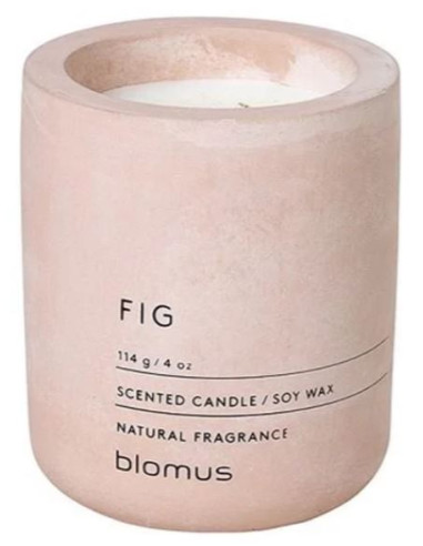 Ароматна свещ FRAGA размер S - цвят Rose Dust - аромат Fig - Blomus
