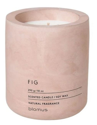 Ароматна свещ FRAGA размер L - цвят Rose Dust - аромат Fig - Blomus